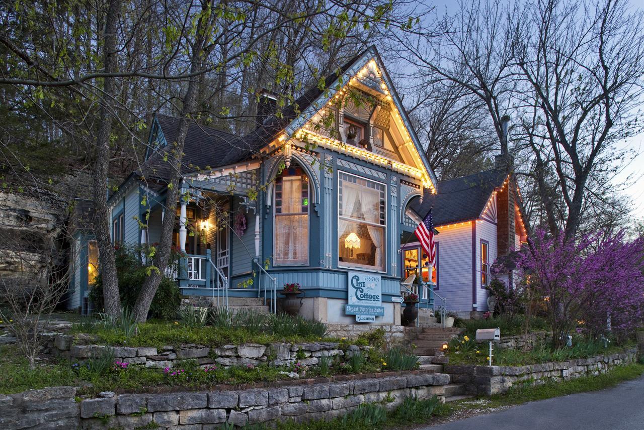 Cliff Cottage Inn Eureka Springs Exteriör bild