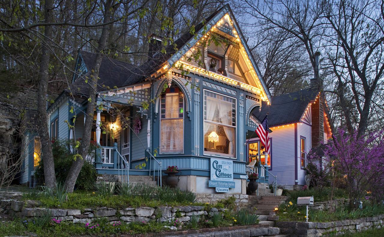 Cliff Cottage Inn Eureka Springs Exteriör bild